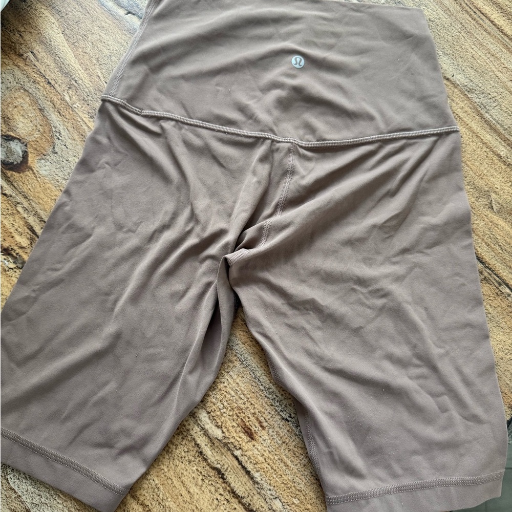 Lululemon Brown biker shorts - Picture 2 of 5